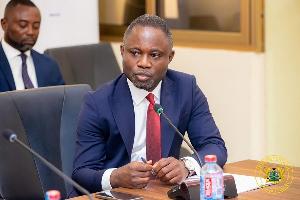 The Minister of Health, Hon. Kwabena Mintah Akandoh
