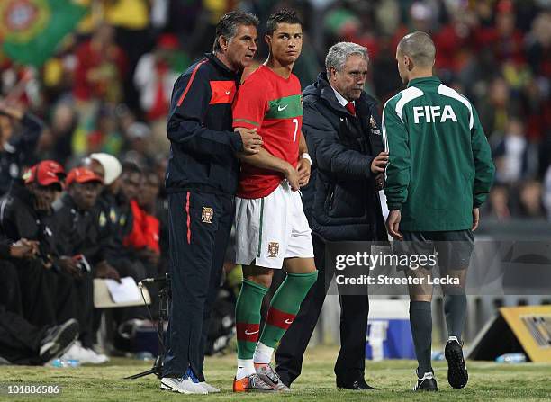 Portugal v Mozambique Friendly International-2010 FIFA World Cup (Photo by Streeter Lecka/Getty Images)