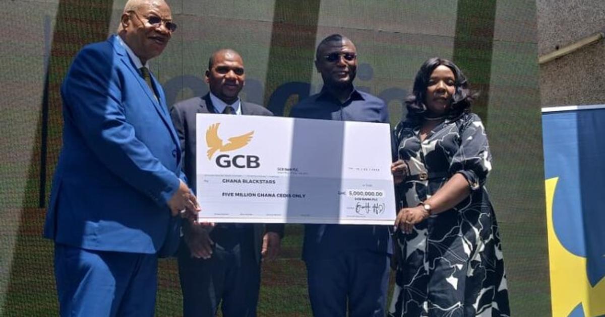 GCB donates GH¢5m to support Black Stars World Cup campaign