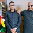 Anthony Joshua lands in Ghana to back President Mahama's son's boxing showdown (Video)