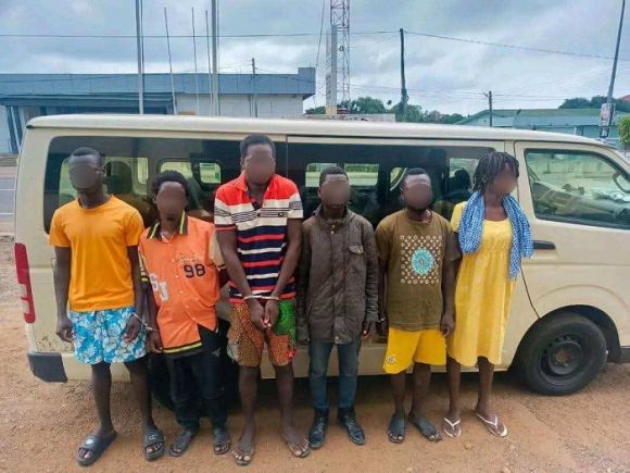 Ghana police nabs 6 in connection with gruesome murder of mason in Volta Region