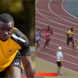 Ghana’s fastest man Saminu beats Africa’s fastest runner to finish second (Video)