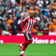 Jordan Ayew on his debut.