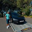 Antoine Semenyo's $220,000 Audi R8 delivered to him in January 2025 by the Premier Vehicle Group
