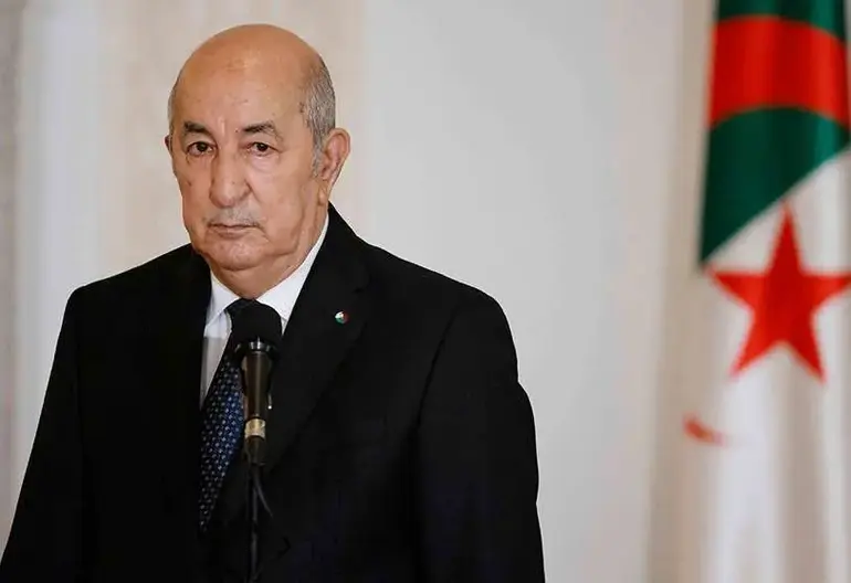 Alderian President, Abdelmadjid Tebboune