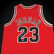A Chicago Bulls jersey Michael Jordan wore during the 1998 NBA Finals was sold by Hunt Auctions through a private treaty sale. (Photo via Hunt Auctions)