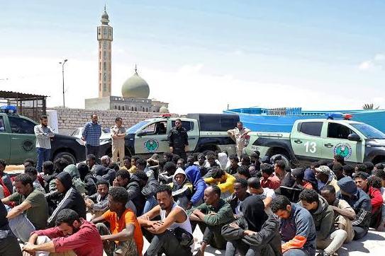 Human Trafficking in Lybia 
Copyright: AFP or licensors 
Credit: AFP
Creator: MAHMUD TURKIA