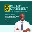 Finance Minister presents 2026 Budget Statement in Parliament today