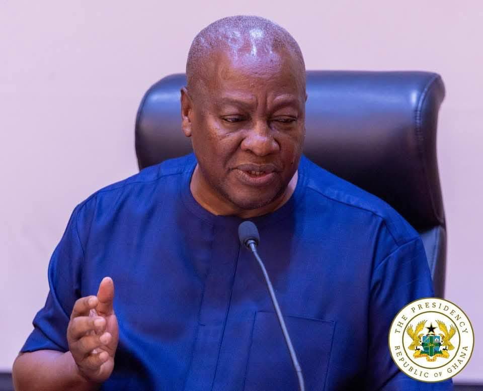 President Mahama directs recall of diplomatic passports issued by Akufo-Addo gov\'t