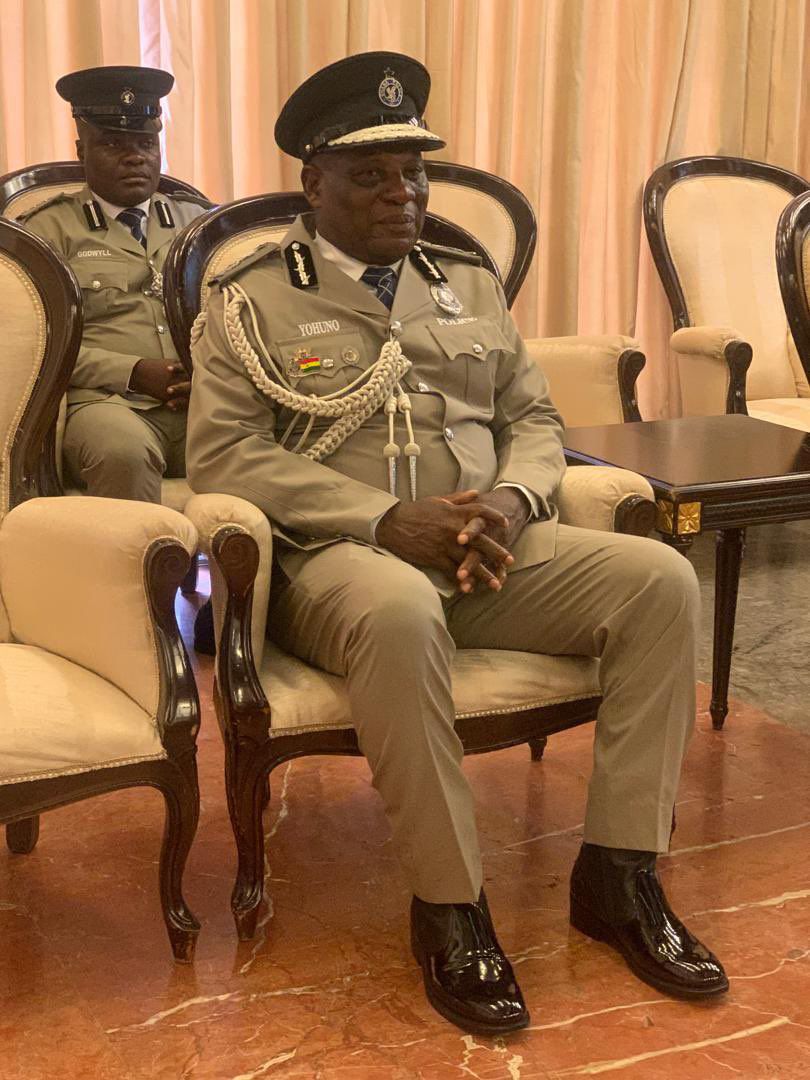 President Mahama swears in COP Christian Yohonu as Inspector General of Police