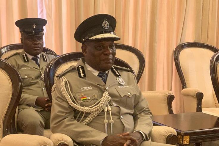 President Mahama swears in COP Christian Yohuno as Inspector General of Police