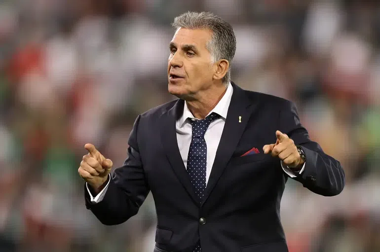 Carlos Queiroz 
Photo via Getty Images