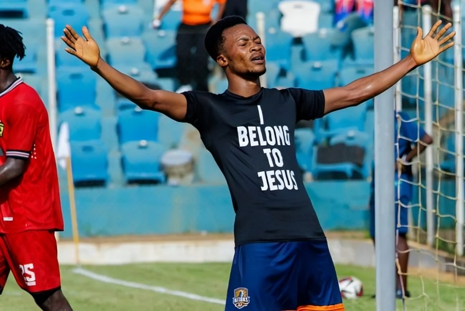 GFA fines Nations FC\'s Emmanuel Annor over \'I belong to Jesus\' celebration