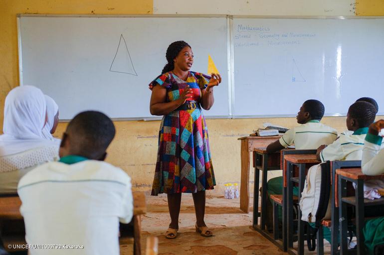 1 in 5 districts in Ghana face severe teacher shortages as nearly half of pupils struggle in Maths, report reveals