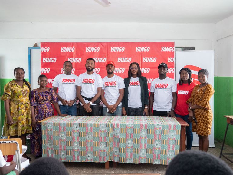 Yango Ghana empowers Kaneshie Senior High Technical students on International Youth Day