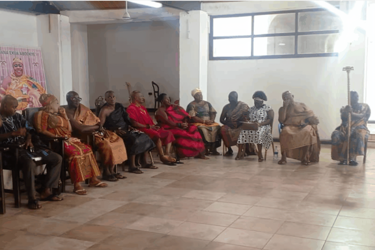 Oguaa Traditional Council fines radio host GH¢30K, 3 sheep for disrespectful remarks