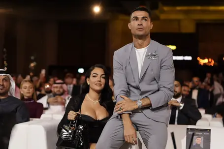 Ronaldo and Georgina