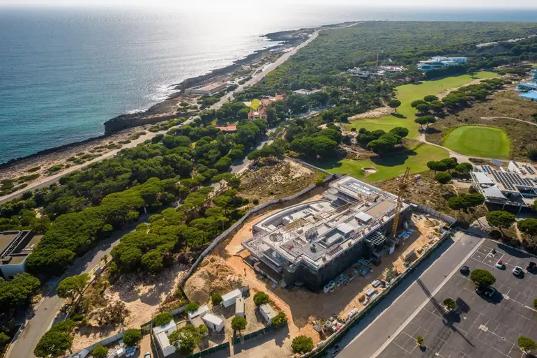 Redeveloped £30million luxury mansion in Portugal where the couple were married