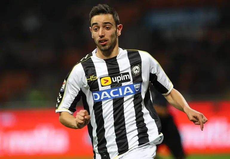 Bruno Fernandes at Udinese