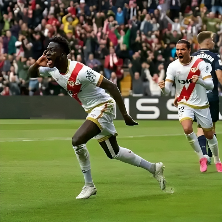 Abdul Mumin scores in thrilling 6-goal clash between Rayo Vallecano and Real Madrid