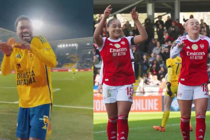 Ghana’s ‘kakalika’ dance goes global as Arsenal Women celebrate goal with viral move