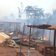 Military burns down notorious galamsey village of over 10,000 residents (video)