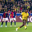 Dortmund’s Guirassy hat-trick not enough as Barcelona advance to UCL semis