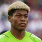 Zion Suzuki during the Asian Cup Group D match between Japan and Vietnam in Doha, Qatar, on Jan. 14. Etsuo Hara / Getty Images