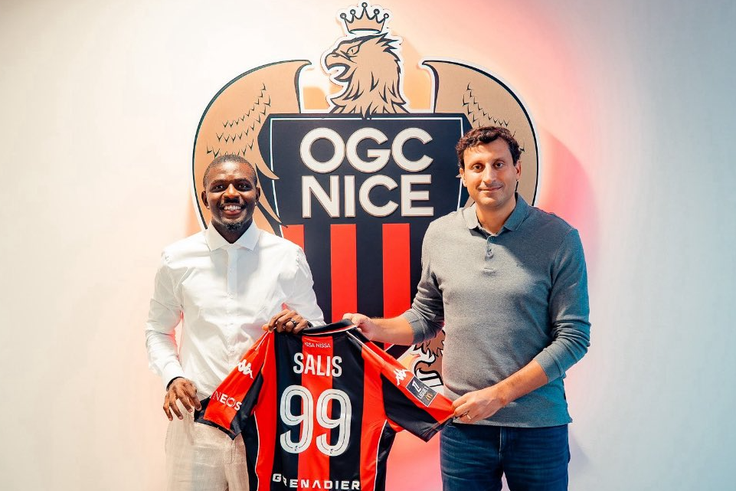OGC Nice director delighted after landing Ghana star Salis Samed on 3-year deal