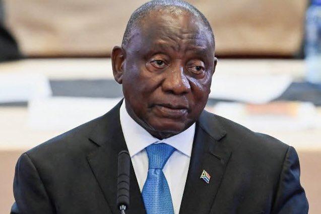 South African President Cyril Ramaphosa