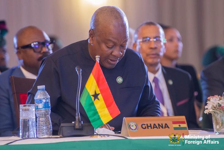 President Mahama leaves for US to lead Ghana's delegation to UN reparatory justice session