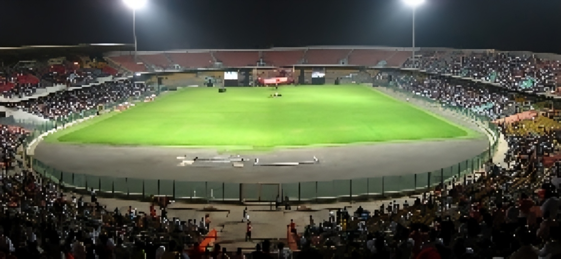 Accra Sports Stadium floodlights not working 5 days to Ghana World Cup qualifier