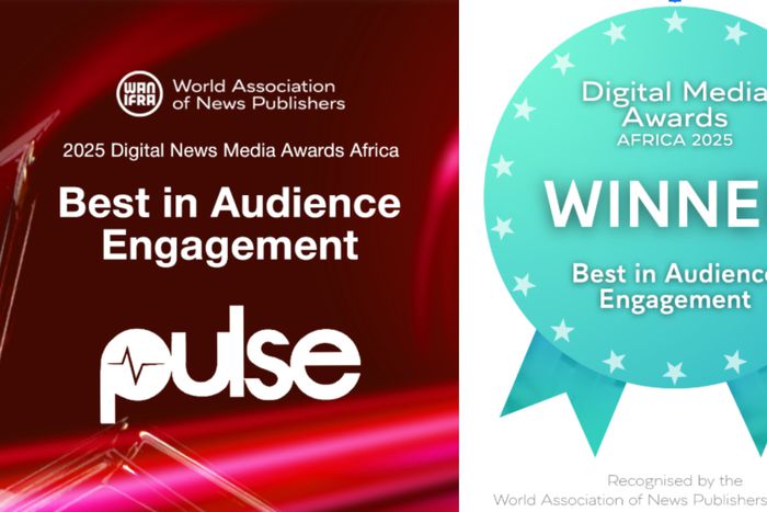 Pulse Africa wins 2025 WAN-IFRA Digital Media Awards for leading audience-first content strategy in Africa