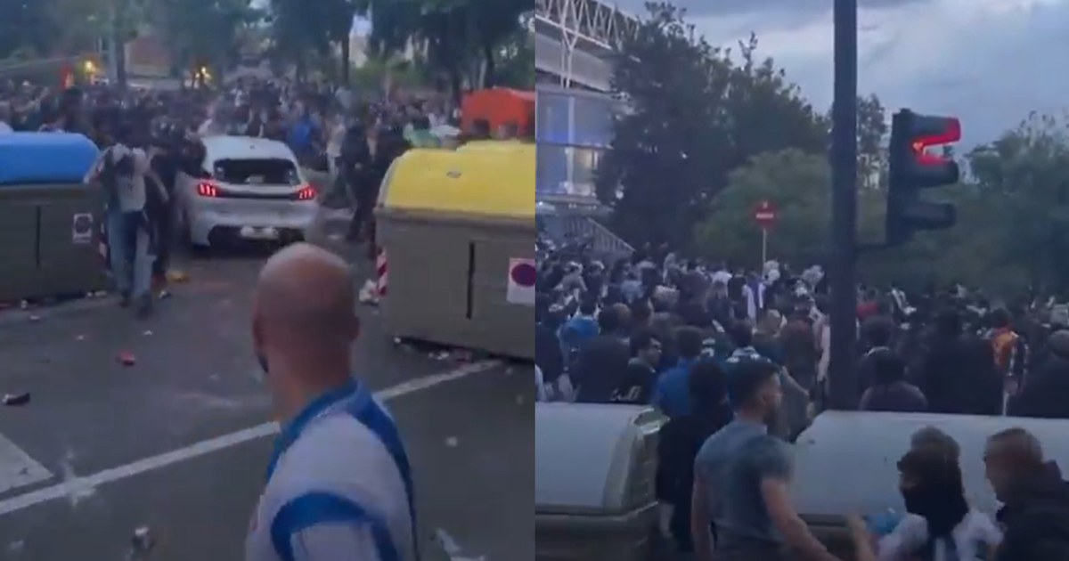Car crashes into crowd at Espanyol-Barcelona clash, leaves several fans ...