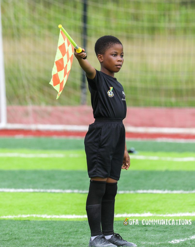 The inspiring story of Ghana’s 7-year-old female referee Asomaniwaa Akoto Akrofi