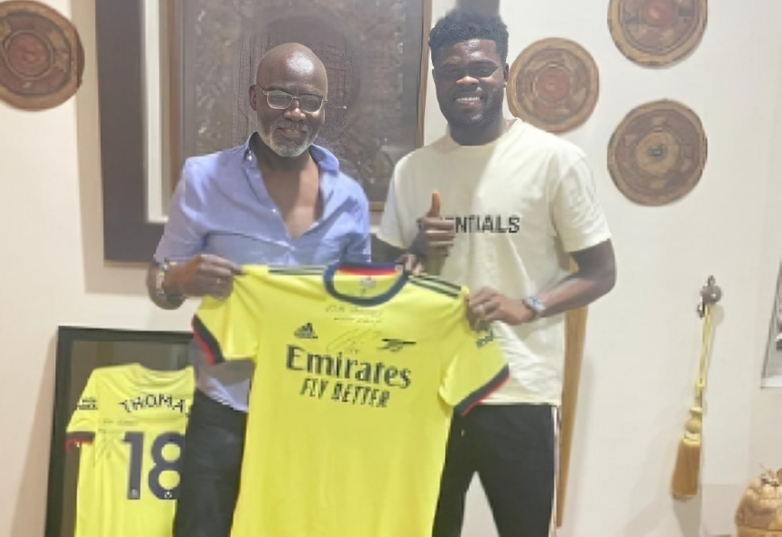 Arsenal fan Gabby Otchere-Darko tells Thomas Partey to leave and chase the money