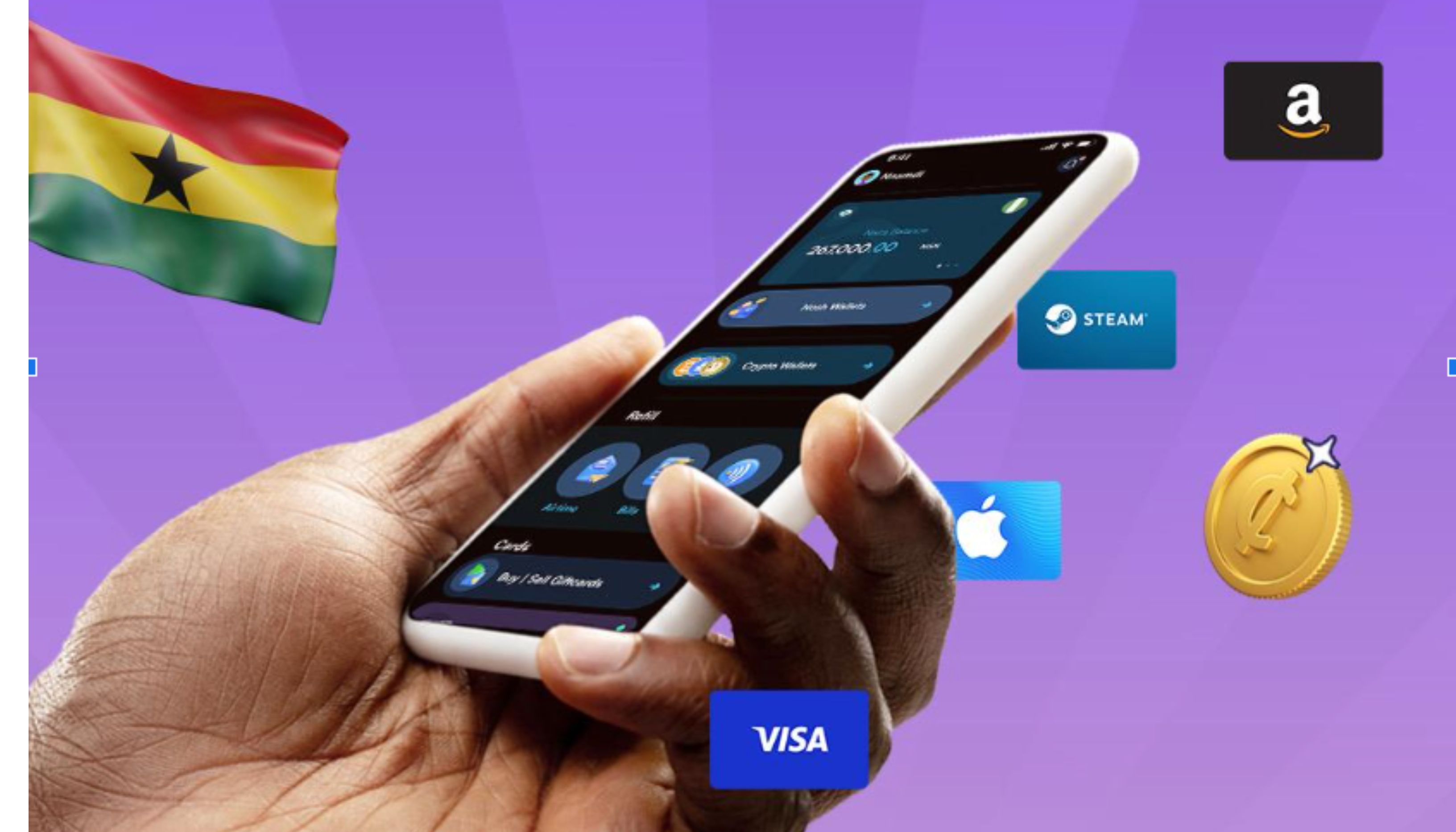 Best 4 apps to sell gift cards for cedis in Ghana