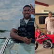 Ibrahim Mahama gifts Anthony Joshua expensive motorbike worth about GH₵100,000 (Video)