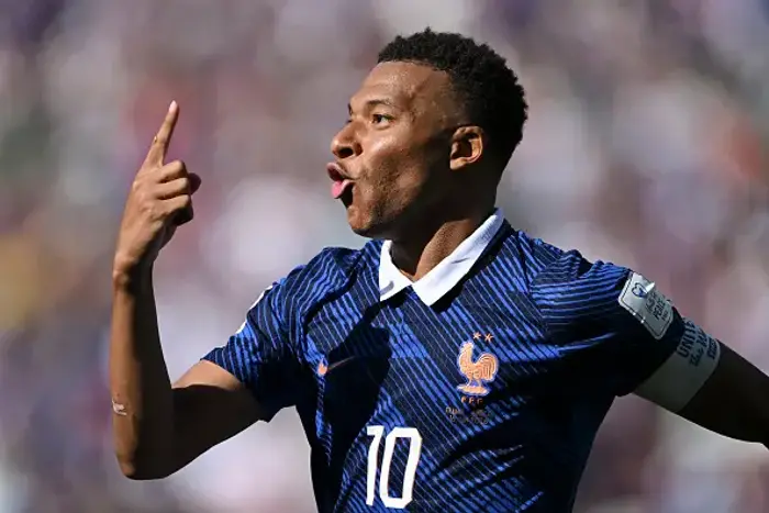 Kylian Mbappe becomes France's all-time top scorer | Getty Images