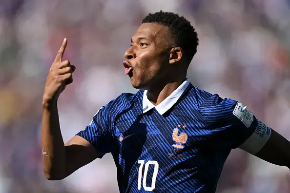 Kylian Mbappe becomes France's all-time top scorer | Getty Images