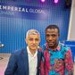 Tema GJA Chairman, Michael Dewornu meets London mayor to explore opportunities for journalists