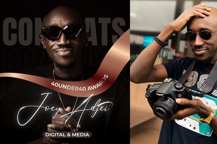 BlacVolta CEO & Creative Director, Joseph Adjei, Wins Media Personality (Digital & Social) at the 9th Forty Under 40 Awards