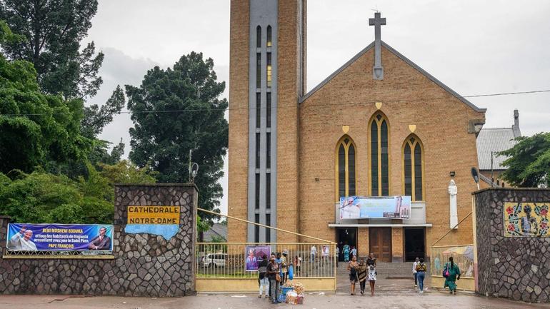 Notre Dame du Congo Cathedral in Kinshasa. Credit: vaticannews.va