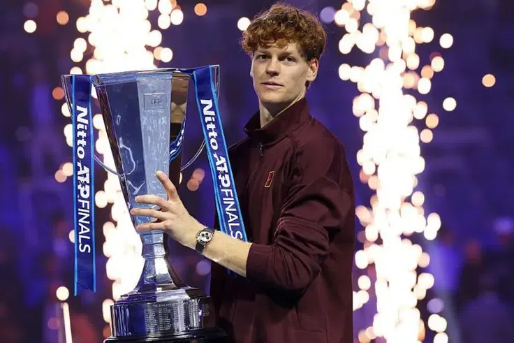Jannik Sinner clinches back-to-back ATP finals titles with dominant win over Alcaraz