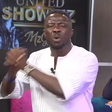 Kwaku Manu kneels on live TV, begs Mahama to end Ghanaians' suffering