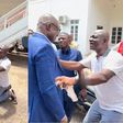 Appiah Stadium kneels, begs Jinapor to resolve dumsor in Ashanti Region (video)