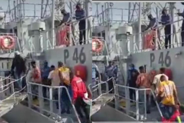 Ghana Navy arrests 7 persons for sneaking onto Belgian oil tanker off Tema coast