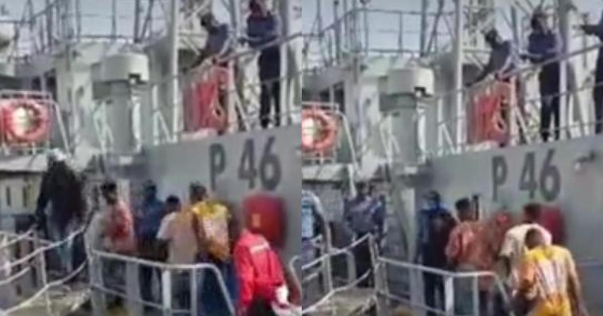 Ghana Navy arrests 7 persons for sneaking onto Belgian oil tanker off ...