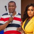 Ashanti Regional NPP Chairman Bernard Antwi-Boasiako (left), Presidential Staffer, Rosemond Obeng (right)