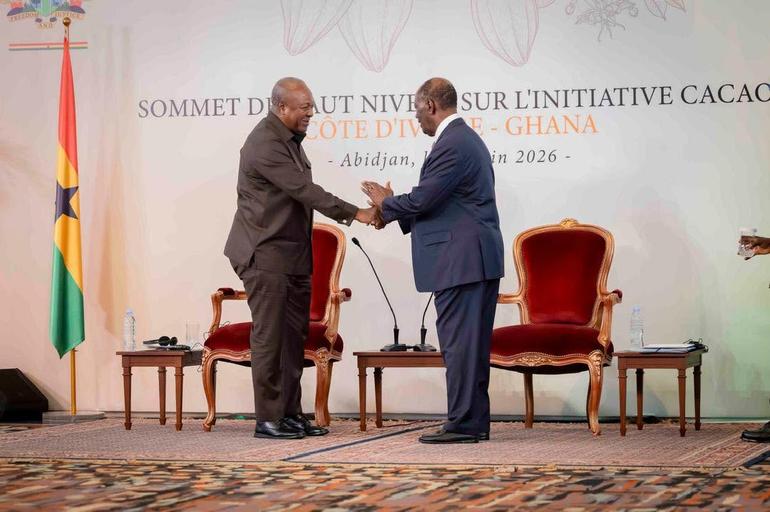 The agreement was reached during the Côte d'Ivoire-Ghana High-Level Summit on the Future of the Cocoa Economy held in Abidjan on 16 June 2026, where President John Dramani Mahama and President Alassane Ouattara issued a joint declaration